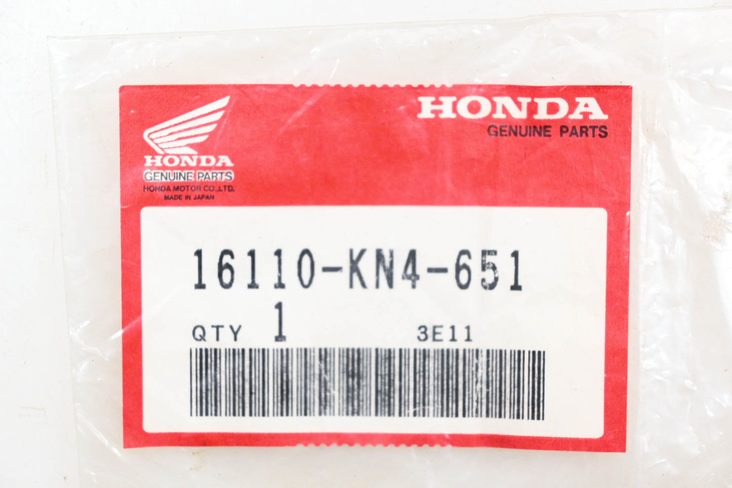 New OEM Honda 16110-KN4-651 Carburetor Top Gasket NOS