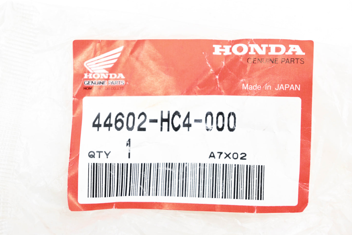 New OEM Honda 44602-HC4-000 Adjusting Hole Red Plug NOS