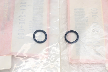 New OEM Honda 91301-200-000 O Rings 10x1.6 Qty 2 NOS
