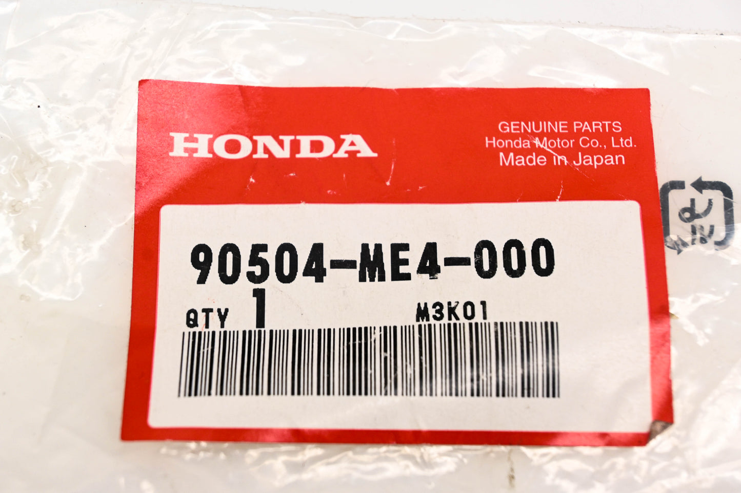 New OEM Honda 90504-ME4-000 Exhaust Muffler Washer NOS