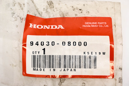 New OEM Honda 94030-08000 Hex Nut NOS