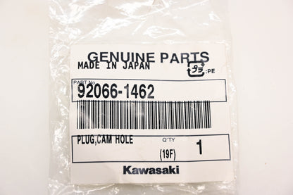 New OEM Kawasaki 92066-1462 Cam Hole Plug NOS