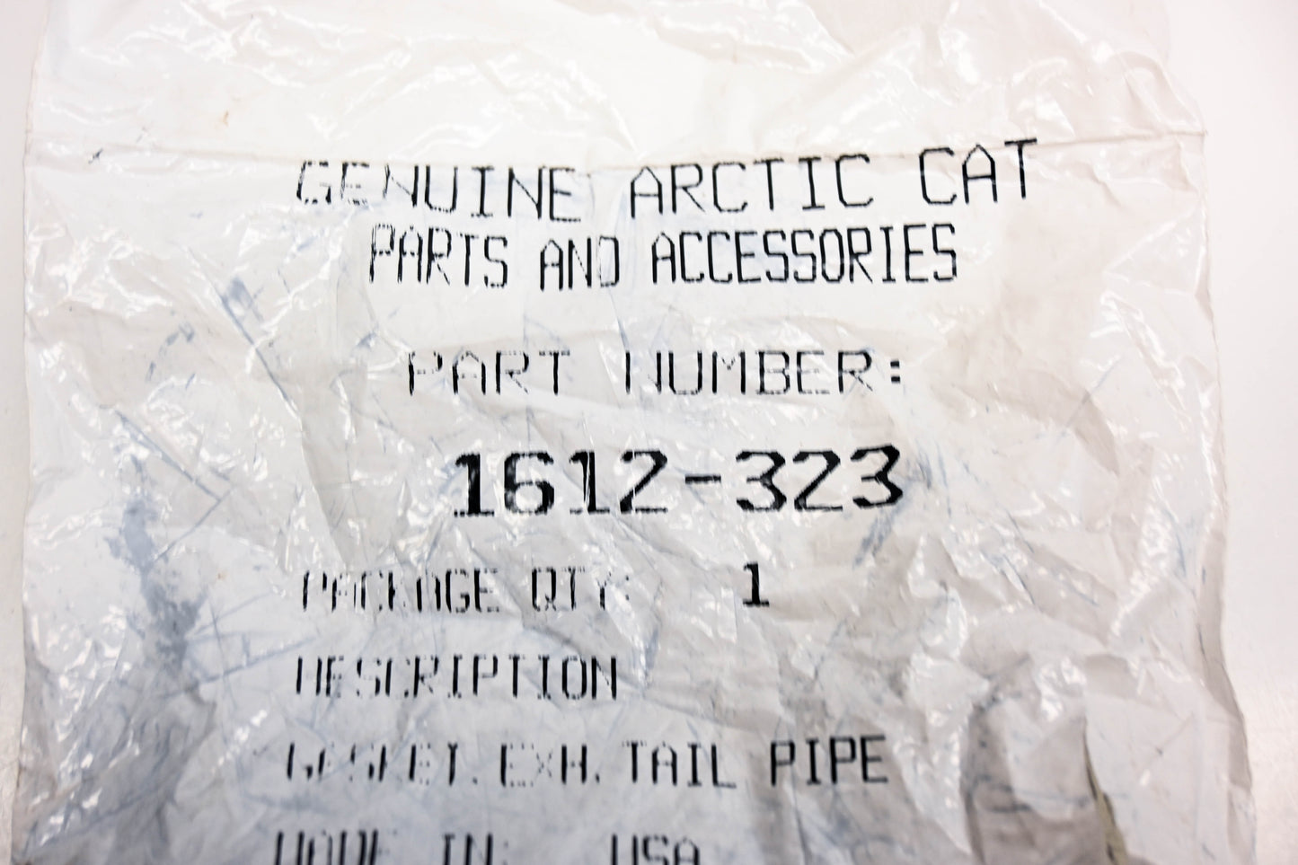 New OEM Arctic Cat 1612-323 Exhaust Tail Pipe Gasket NOS