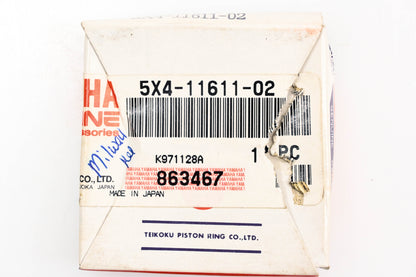 New OEM Yamaha 5X4-11611-02-00 Standard Piston Ring NOS