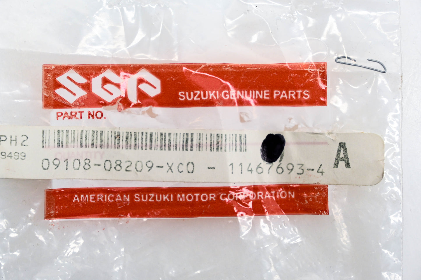 New OEM Suzuki 09108-08209-XC0 Stud Bolt NOS