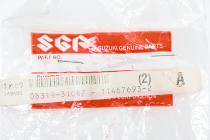 New OEM Suzuki 08319-31087 Nuts Qty 2 NOS