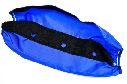 New OEM Yamaha 18P-F22A0-V0-00 Blue Rear Shock Cover NOS