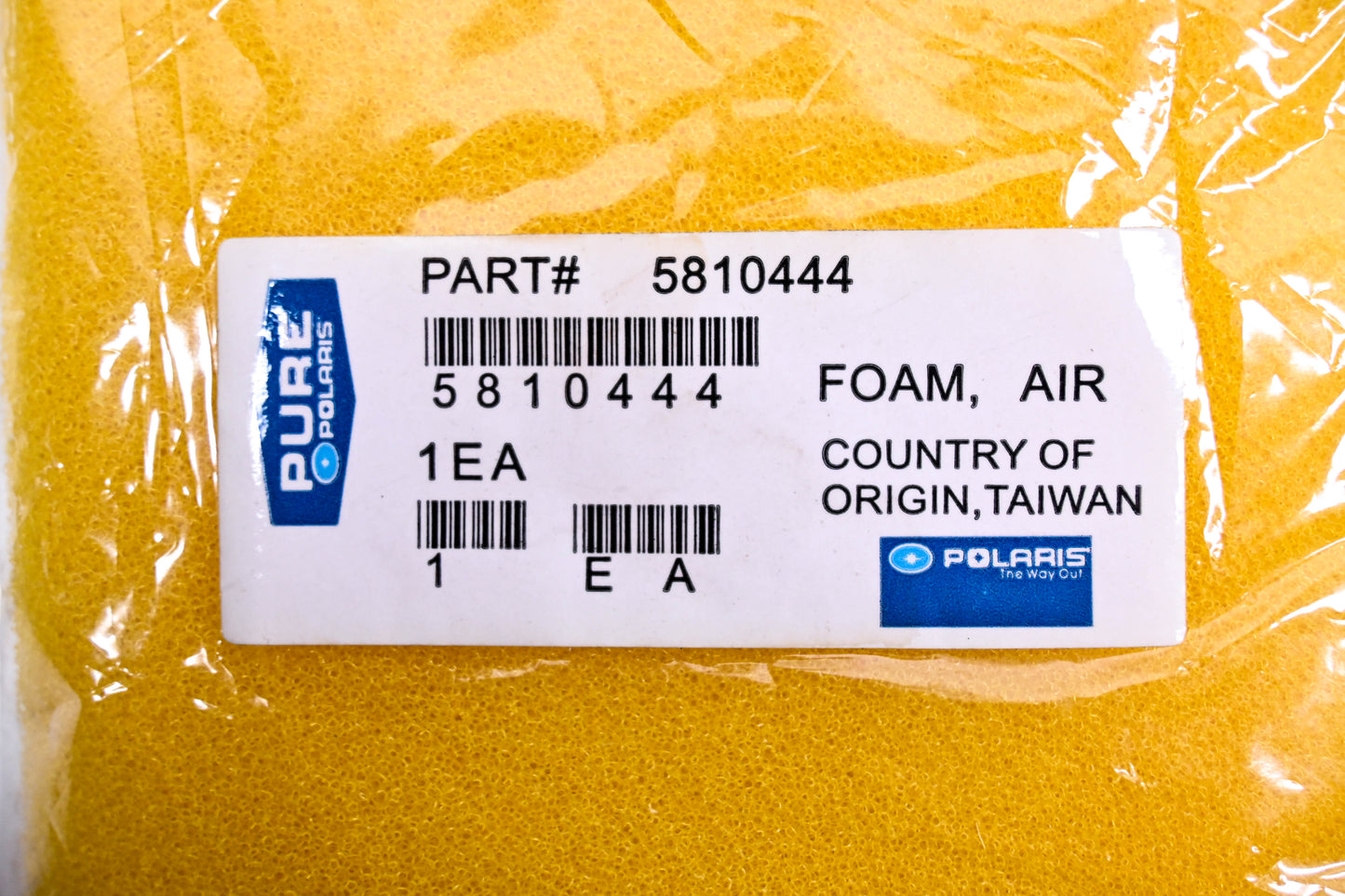 New OEM Polaris 5810444 Air Foam Filter NOS
