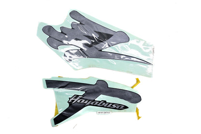 New OEM Suzuki 68191-24F70-GCM Hayabusa Under Cowling Emblem Decal Kit NOS