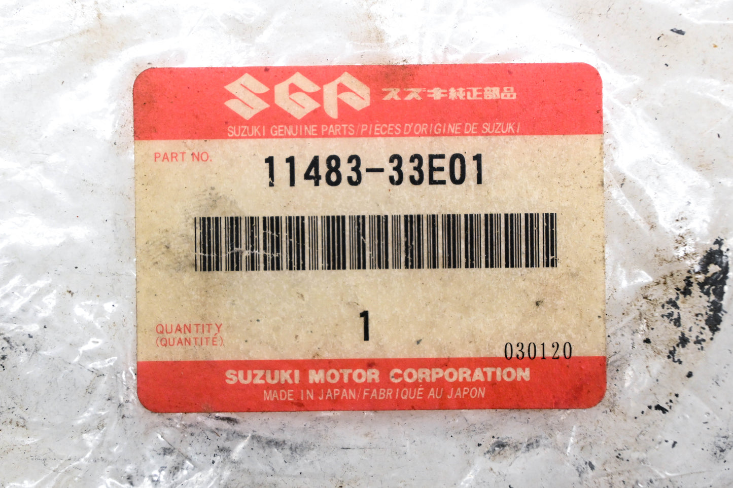 New OEM Suzuki 11483-33E01 Magneto Cover Gasket NOS