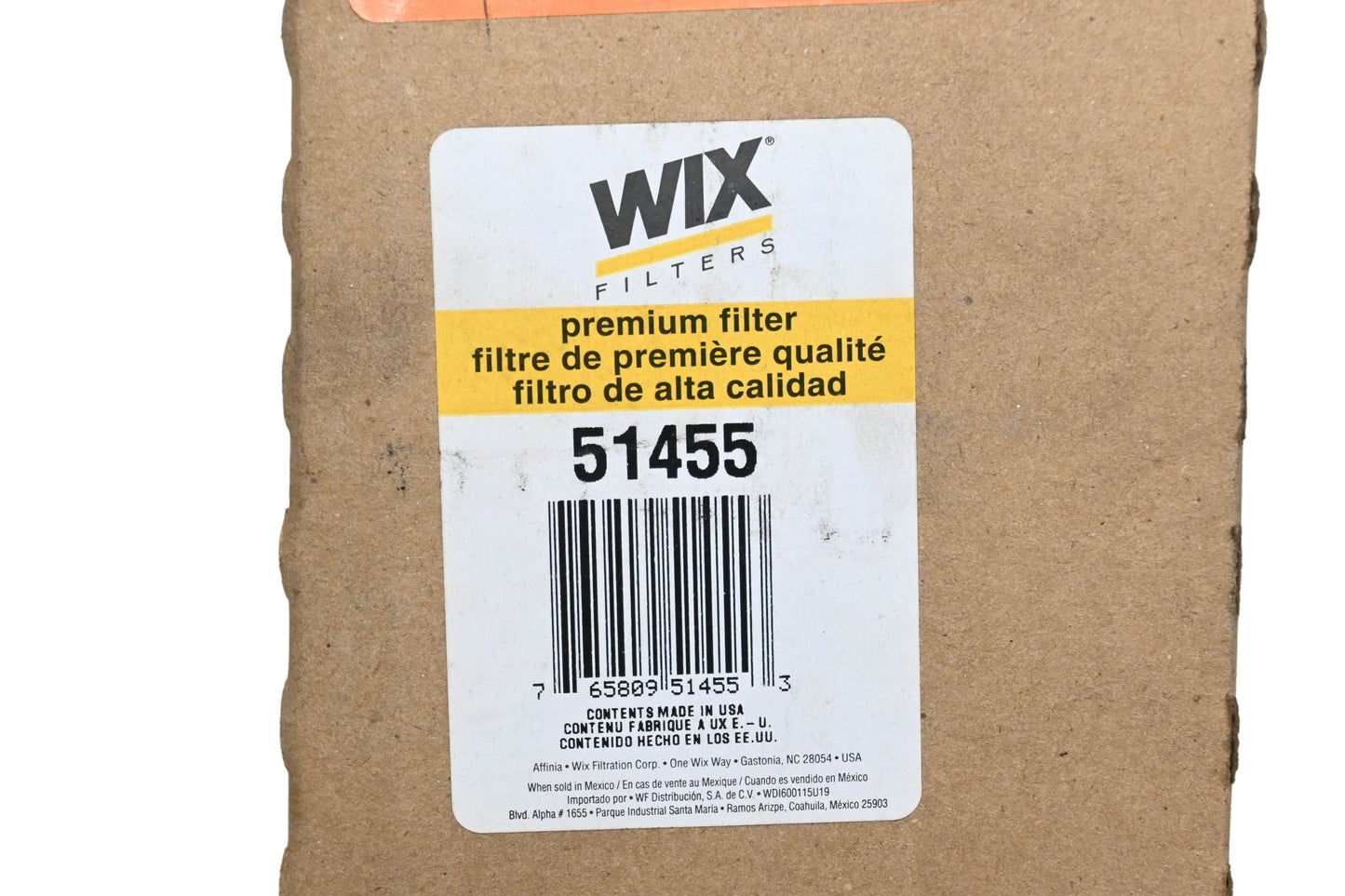 Wix 51455 Hydraulic Filter NOS