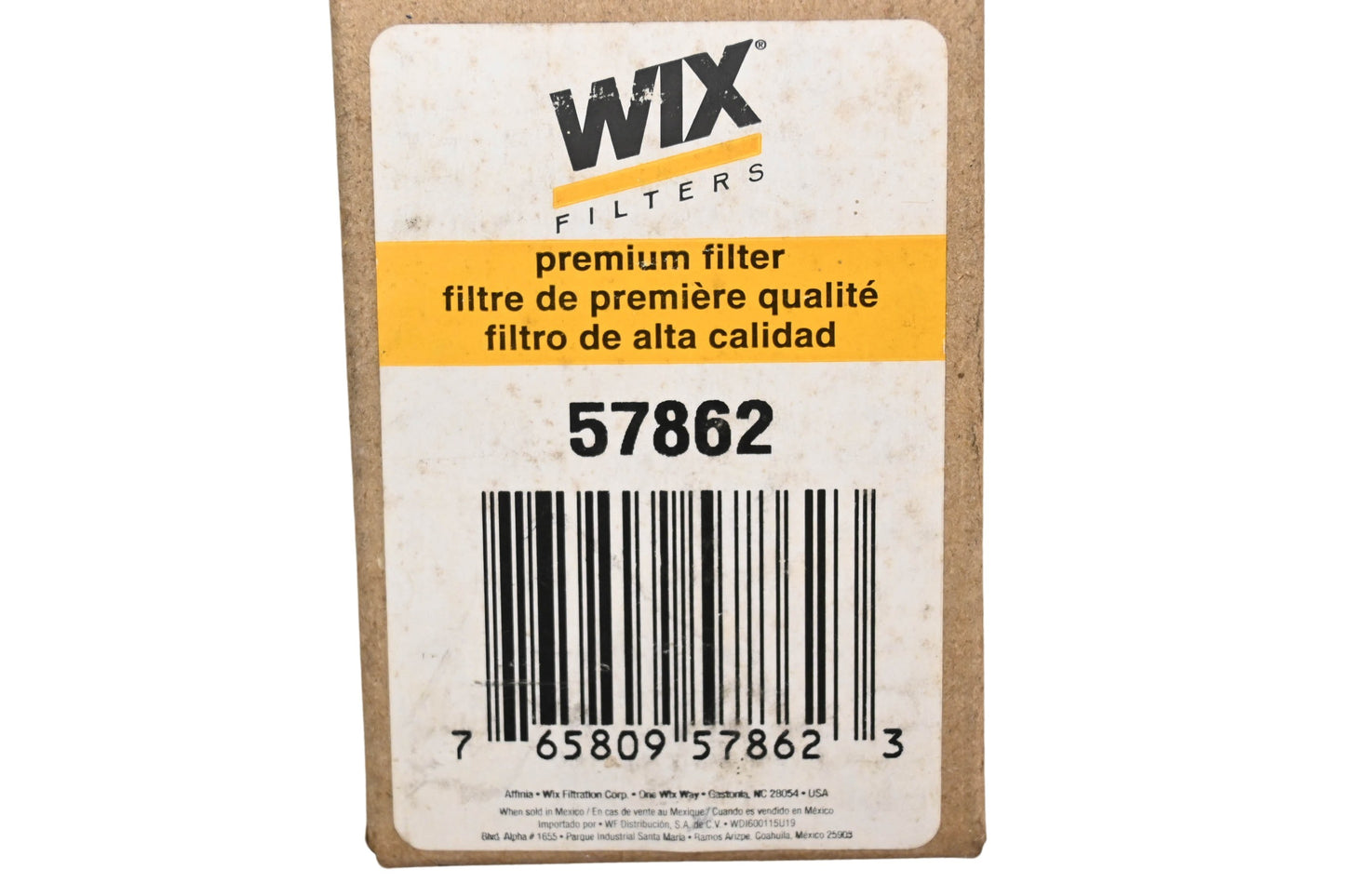Wix 57862 Hydraulic Carbon Canister Filter NOS