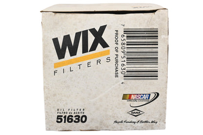 Wix 51630 Oil Filter NOS