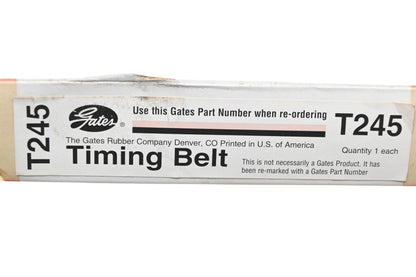 Gates T245 Timing Belt NOS