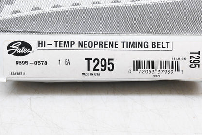 Gates T295 Timing Belt NOS