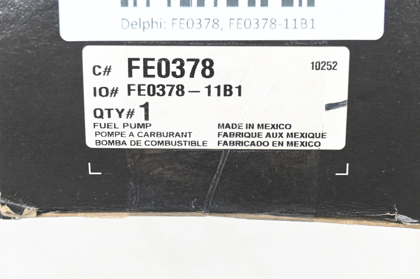 Delphi FE0378, FE0378-11B1 Fuel Pump Kit NOS