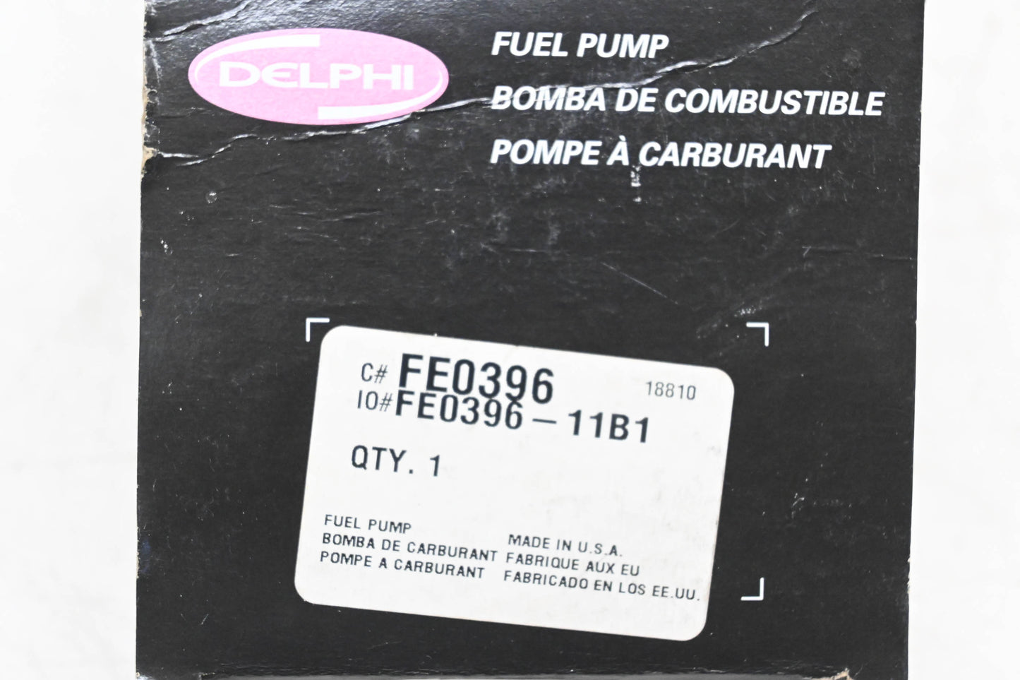 Delphi FE0396, FE0396-11B1 Walbro Fuel Pump Kit NOS