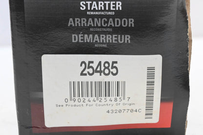 Remy 25485 Remanufactured Starter
