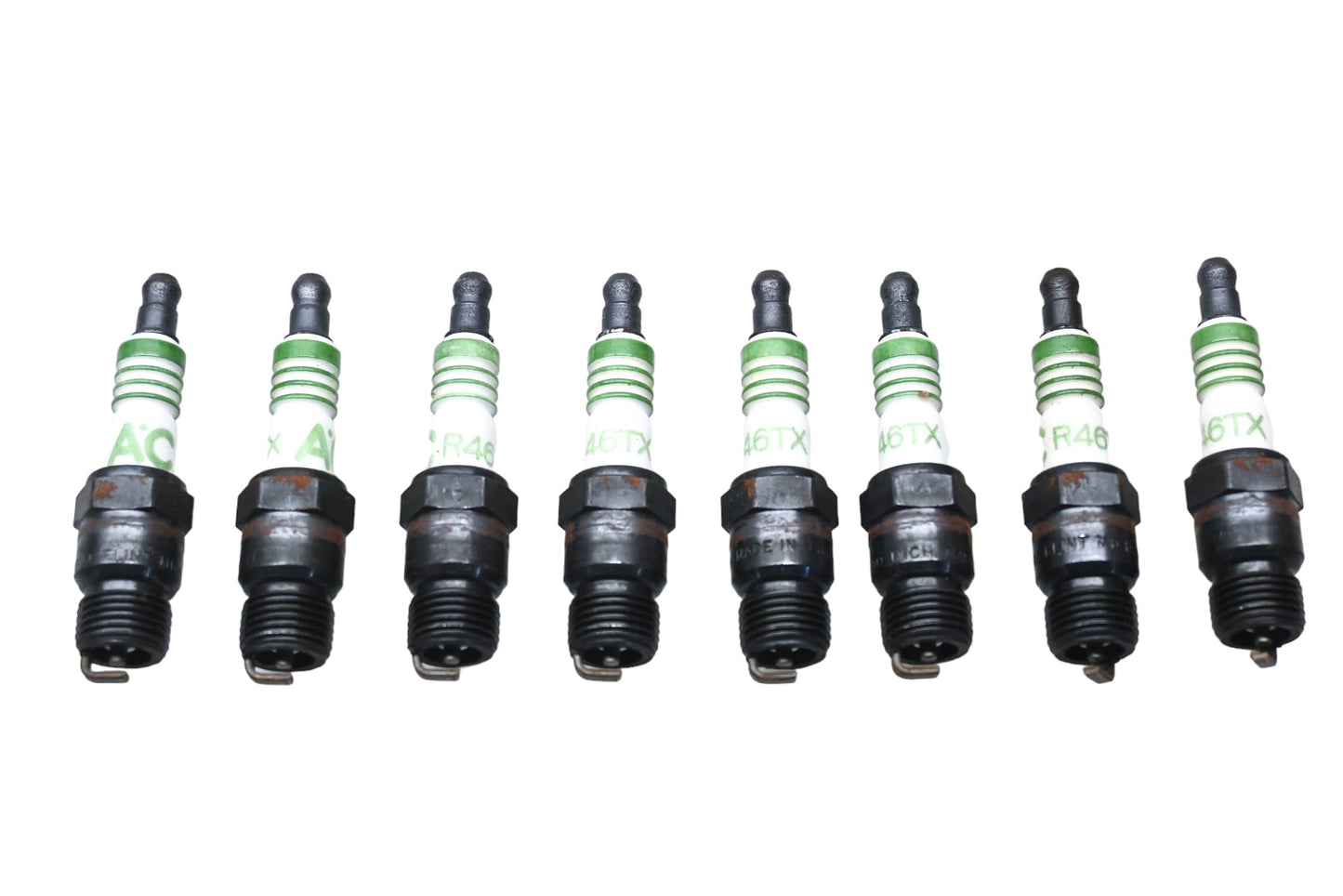 ACDelco R46TX, 5613579 Acniter II Spark Plugs Qty 8 NOS