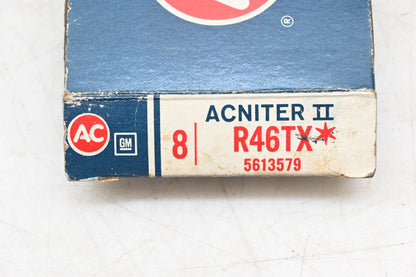 ACDelco R46TX, 5613579 Acniter II Spark Plugs Qty 8 NOS