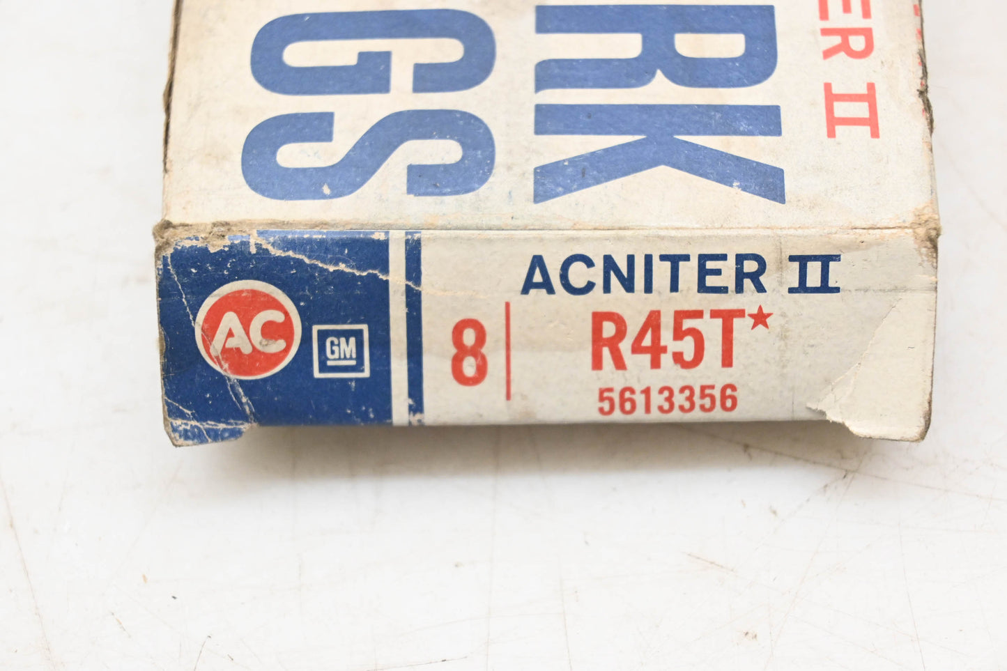 ACDelco R45T, 5613356 Acniter II Spark Plugs Qty 8 NOS
