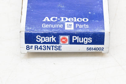 ACDelco R43NTSE, 5614002 Spark Plugs Qty 8 NOS