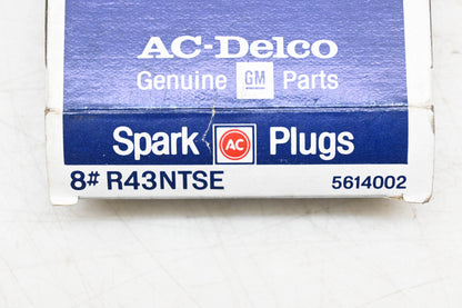 ACDelco R43NTSE, 5614002 Spark Plugs Qty 4 NOS