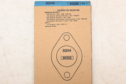 Fel-Pro 60044, 80350 Carburetor Mounting Gasket NOS