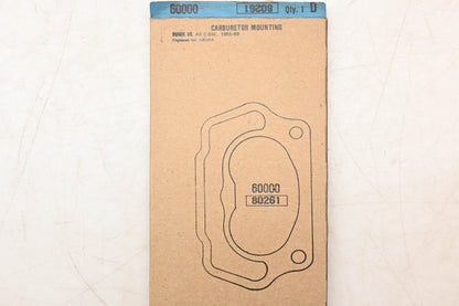 Fel-Pro 60000, 80261 Carburetor Mounting Gasket NOS