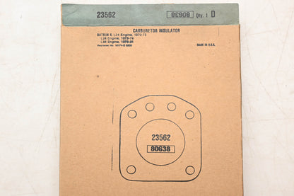Fel-Pro 23562, 80638 Carburetor Mounting Gasket NOS