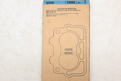 Fel-Pro 60099, 80384 Carburetor Mounting Gasket NOS