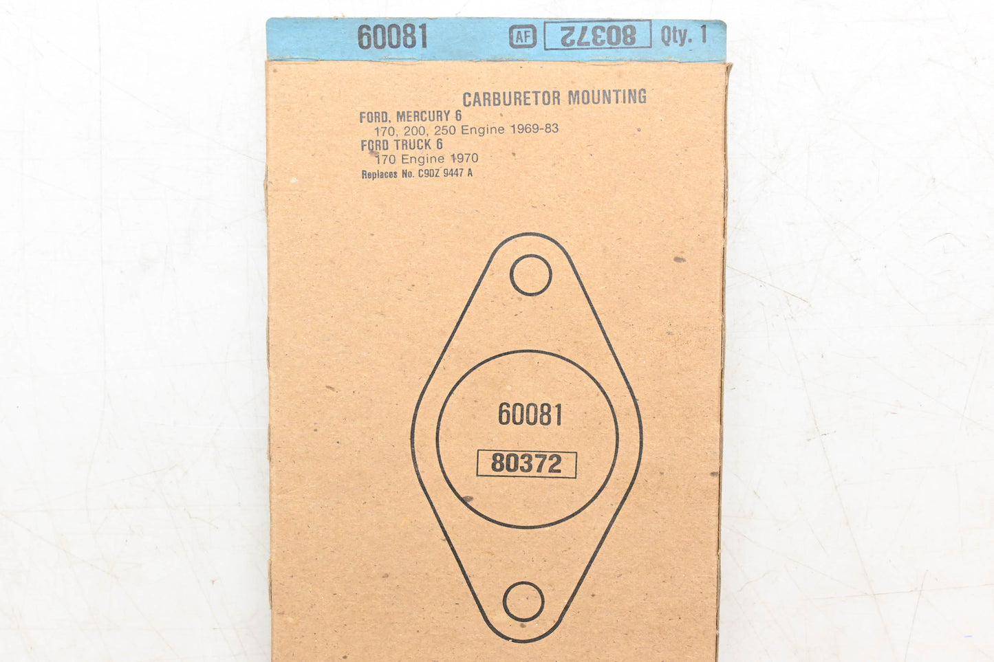 Fel-Pro 60081, 80372 Carburetor Mounting Gasket NOS