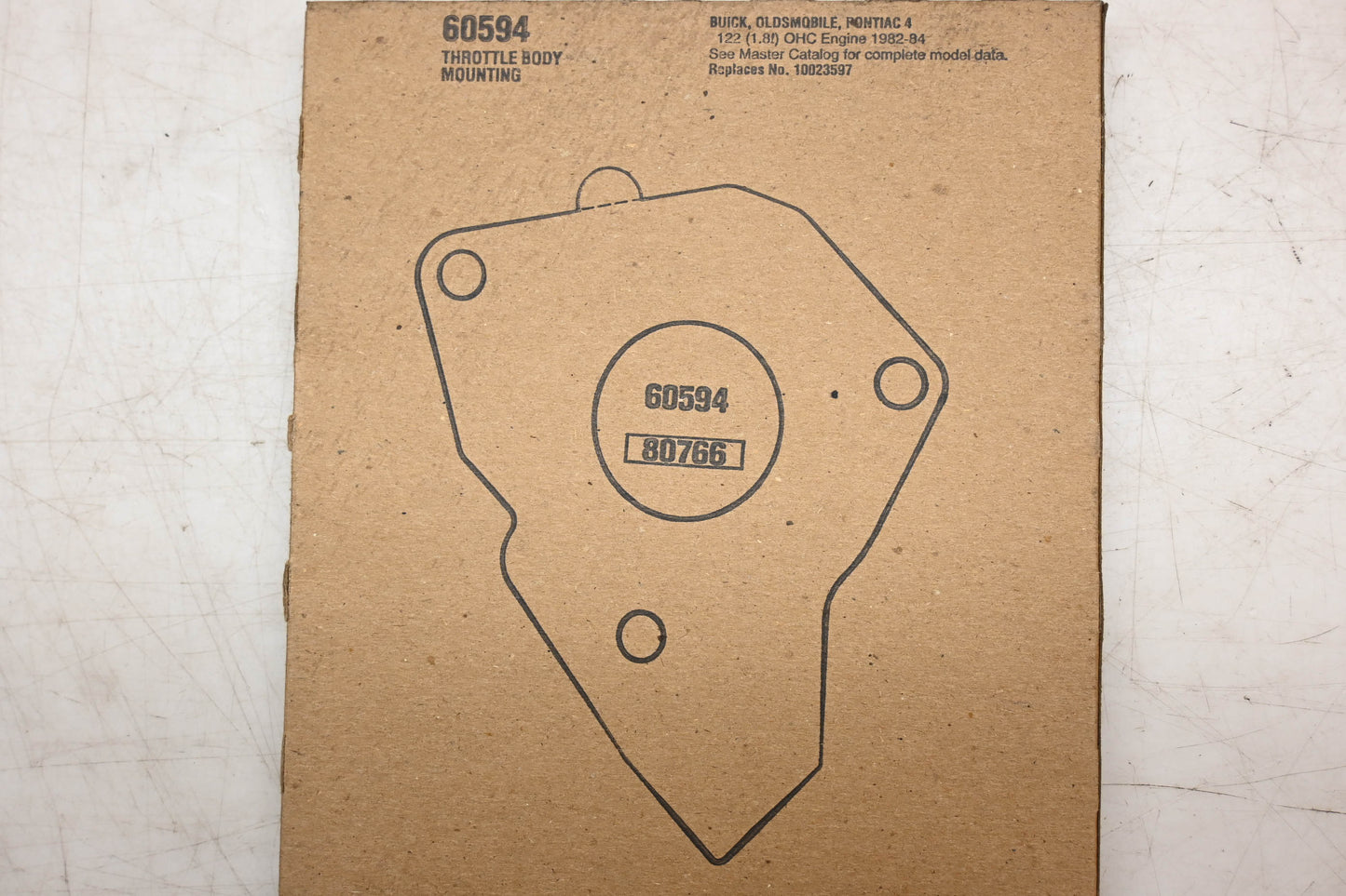 Fel-Pro 60594, 10023597 Fuel Injection Throttle Body Mounting Gasket NOS