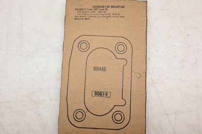 Fel-Pro 60445, 698476 Carburetor Mounting Gasket NOS