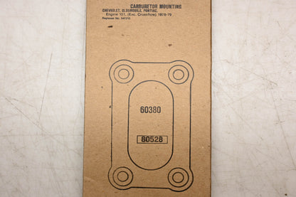 Fel-Pro 60380, 547213 Carburetor Mounting Gasket NOS
