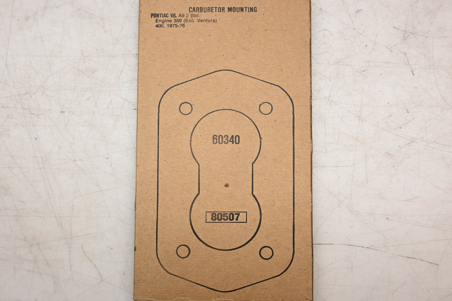 Fel-Pro 60340 Carburetor Mounting Gasket NOS