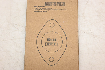 Fel-Pro 60444, E0BZ-9C477-A Carburetor Mounting Gasket NOS