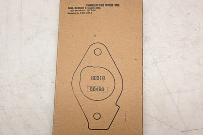 Fel-Pro 60319, D4DZ-9447-A, D4DE-9447-BA Carburetor Mounting Gasket NOS