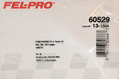 Fel-Pro 60529, E5SE-9A589-AA, EOA-9A 589A Carburetor Mounting Gasket NOS