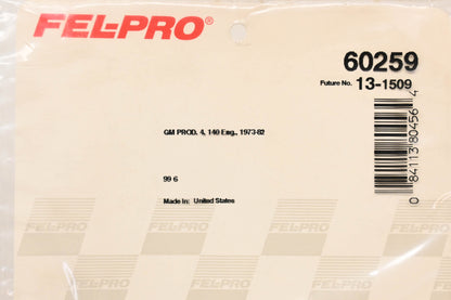 Fel-Pro 60259 Carburetor Mounting Gasket NOS