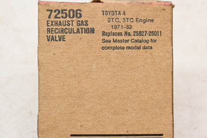 Fel-Pro 72506, 25627-26011 EGR Valve Gasket NOS