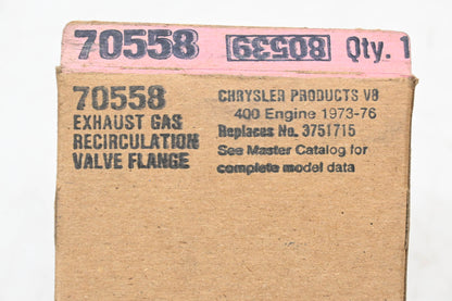 Fel-Pro 70558, 3751715 EGR Valve Gasket NOS