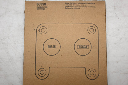 Fel-Pro 60398, 25510968 Carburetor Mounting Gasket NOS