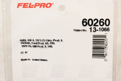 Fel-Pro 60260 Carburetor Mounting Gasket NOS