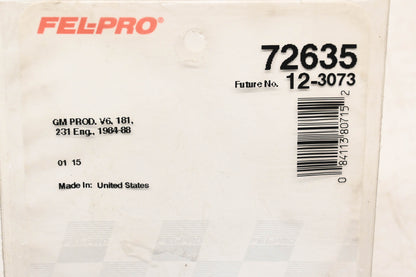 Fel-Pro 72635, 12-3073 EGR Valve Gasket NOS