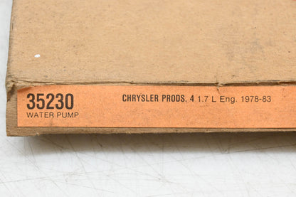 Fel-Pro 35230 Water Pump Gasket NOS