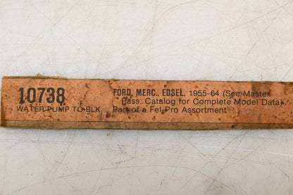 Fel-Pro 10738 Water Pump Gasket NOS