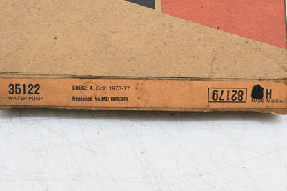 Fel-Pro 35122 Water Pump Gasket NOS