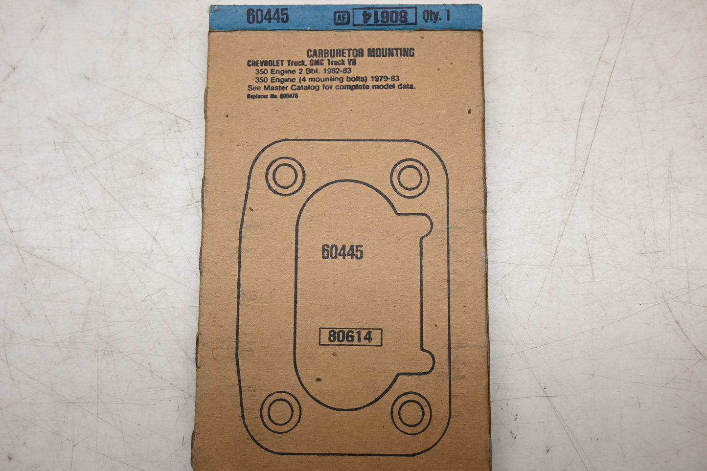 Fel-Pro 60445, 698476 Carburetor Mounting Gasket NOS
