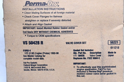 Fel-Pro VS 50428 R, F32Z-6584-C Valve Cover Gasket NOS
